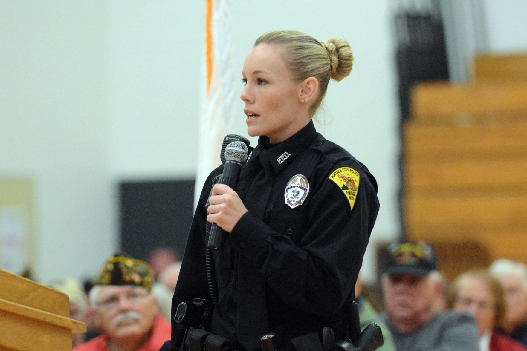 Portage High School Veterans Day ceremony 2019